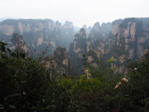 Walking down from the "Avatar Area"